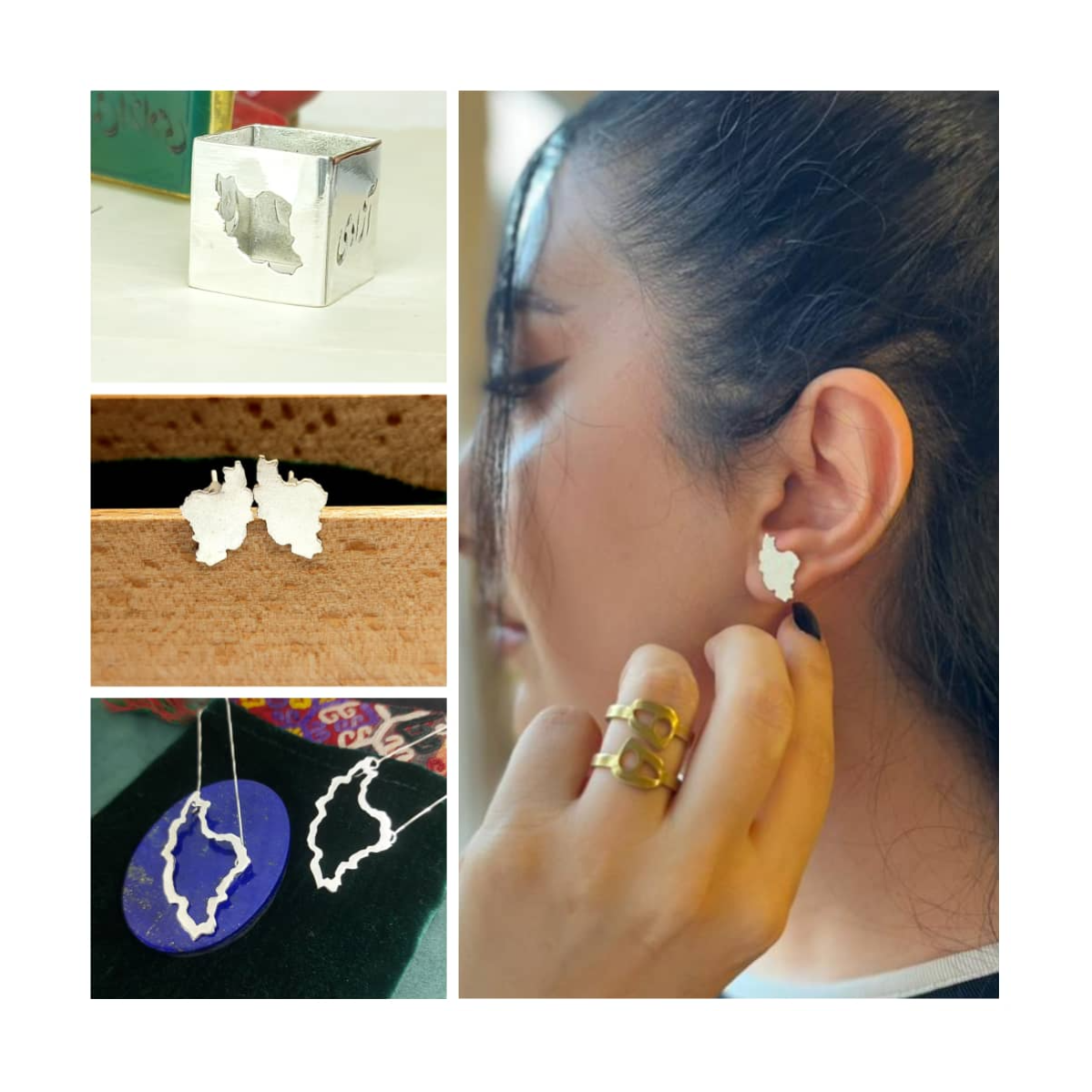 طراحی و ساخت زیورآلات و مهر خاتم روژادیزاین در